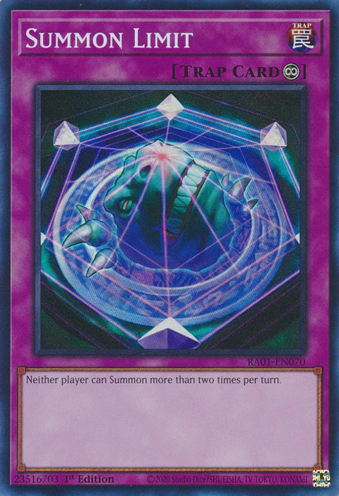Summon Limit - RA01-EN070