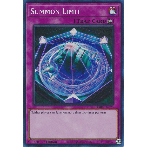 Summon Limit - RA01-EN070