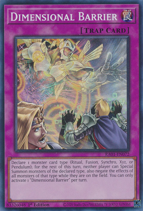Dimensional Barrier - RA01-EN072