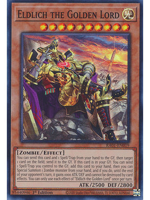 Eldlich the Golden Lord (alternate art) - RA01-EN019