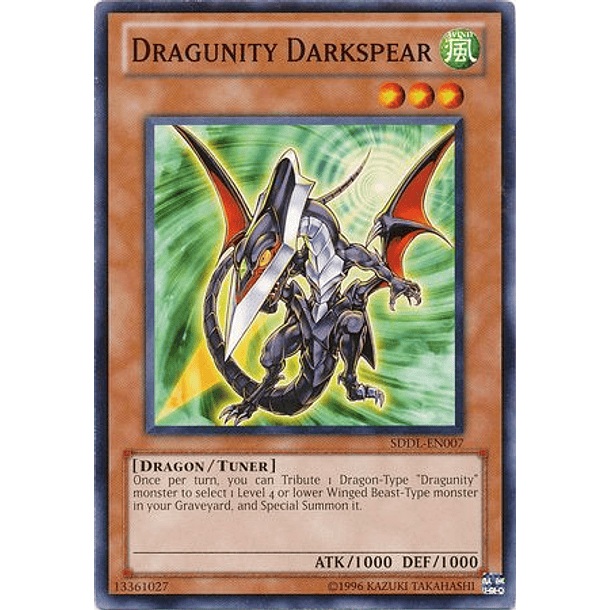 Dragunity Darkspear - SDDL-EN007 - Common