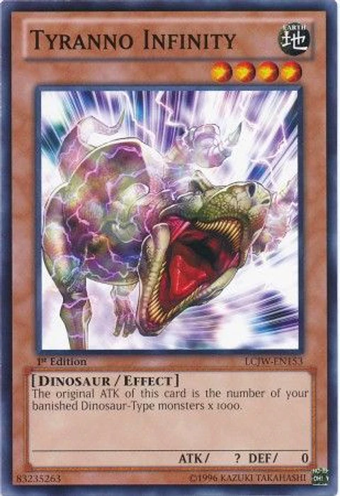 Tyranno Infinity - LCJW-EN153 - Common (jugada)