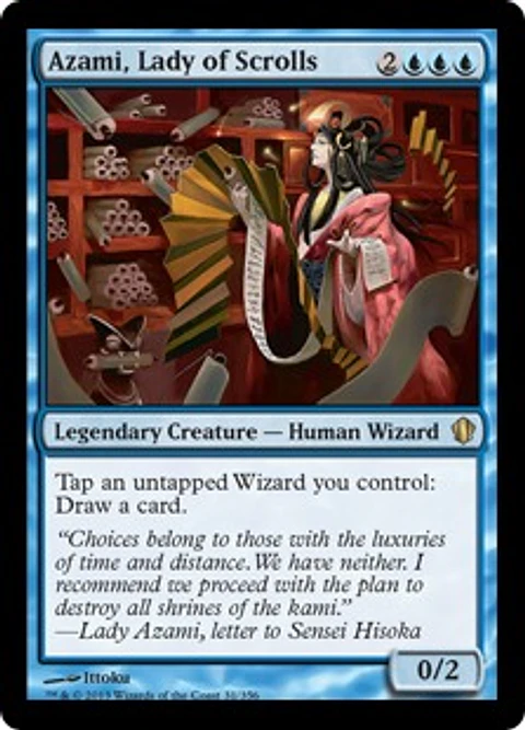 Azami, Lady of Scrolls - C13 - R 