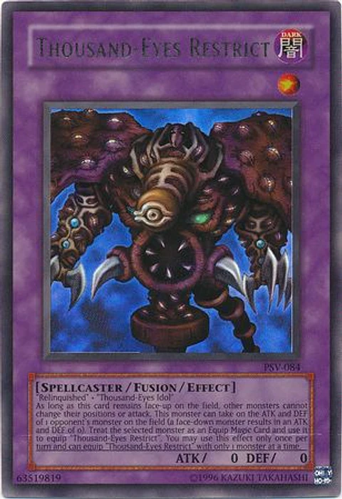 Thousand-Eyes Restrict - PSV-084 - Ultra Rare