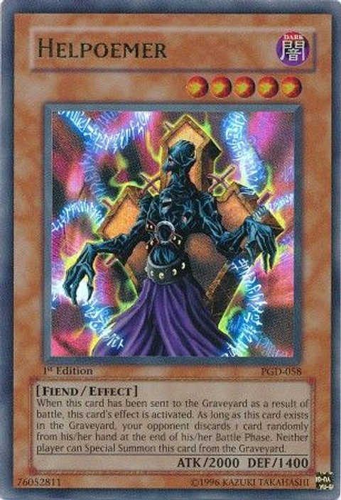 Helpoemer - PGD-058 - Ultra Rare 1st Edition