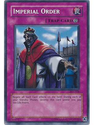 Imperial Order - PSV-104 - Secret Rare