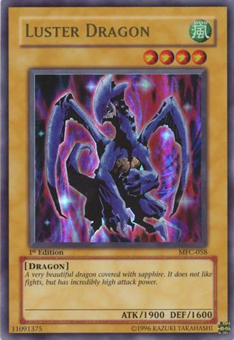 Luster Dragon - MFC-058 - Ultra Rare 1st Edition