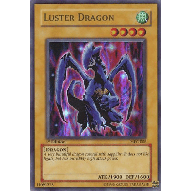 Luster Dragon - MFC-058 - Ultra Rare 1st Edition