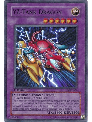 YZ-Tank Dragon - MFC-054 - Super Rare 1st Edition