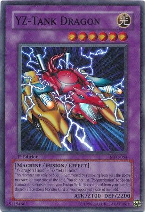 YZ-Tank Dragon - MFC-054 - Super Rare 1st Edition