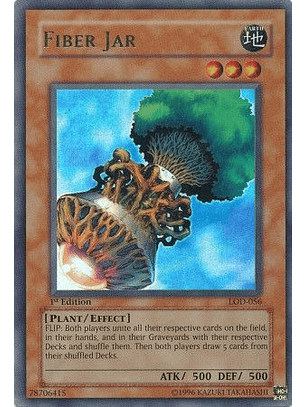 Fiber Jar - LOD-056 - Ultra Rare 1st Edition