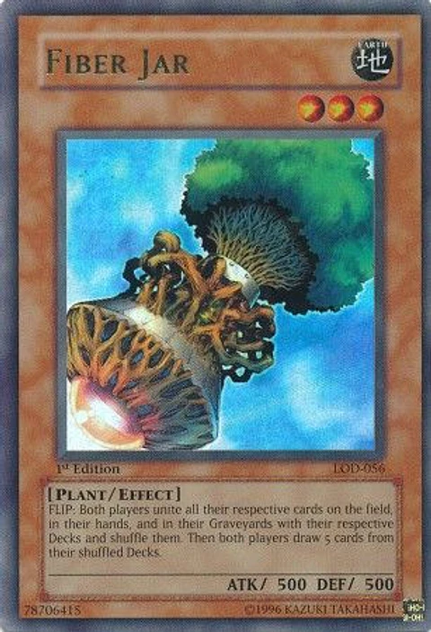 Fiber Jar - LOD-056 - Ultra Rare 1st Edition