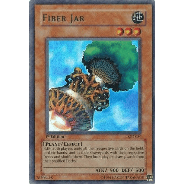 Fiber Jar - LOD-056 - Ultra Rare 1st Edition