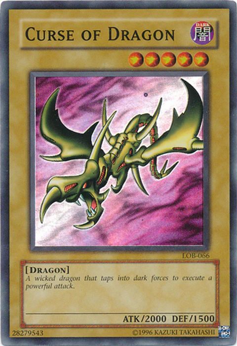 Curse of Dragon - LOB-066 - Super Rare