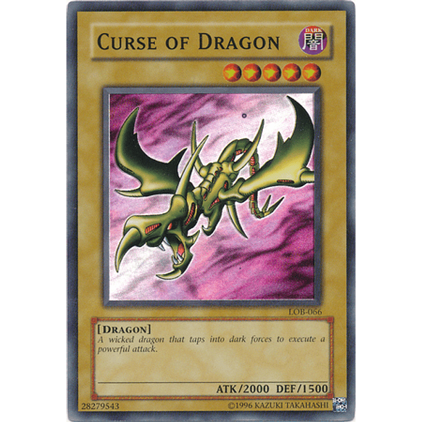 Curse of Dragon - LOB-066 - Super Rare