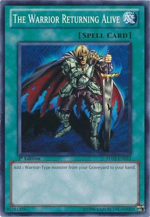 The Warrior Returning Alive - 5DS3-EN023 - Common