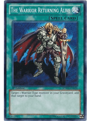 The Warrior Returning Alive - SDWA-EN026 - Common