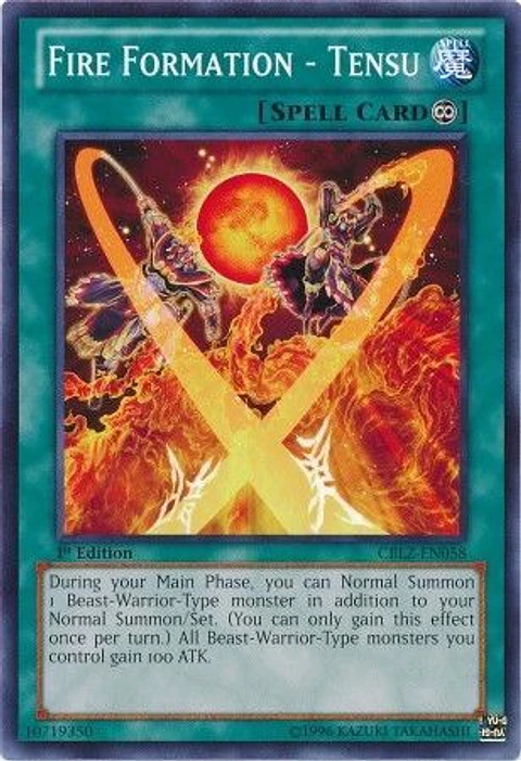 Fire Formation - Tensu - CBLZ-EN058 - Common 