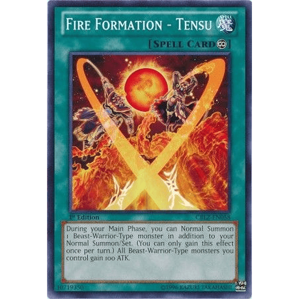 Fire Formation - Tensu - CBLZ-EN058 - Common 
