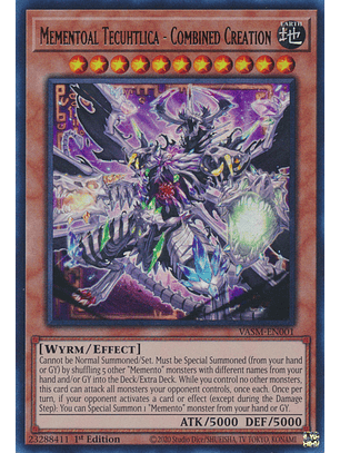 Mementoal Tecuhtlica - Combined Creation - VASM-EN001 - Ultra Rare