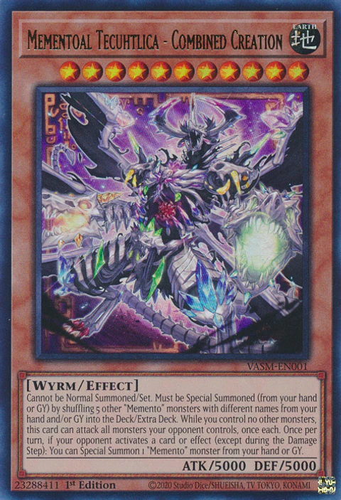 Mementoal Tecuhtlica - Combined Creation - VASM-EN001 - Ultra Rare