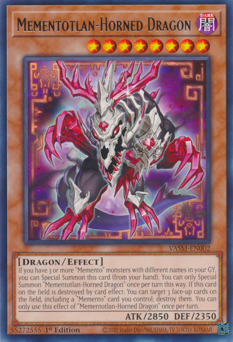 Mementotlan-Horned Dragon - VASM-EN002 - Rare 1