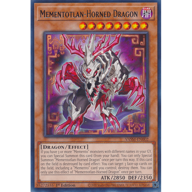 Mementotlan-Horned Dragon - VASM-EN002 - Rare