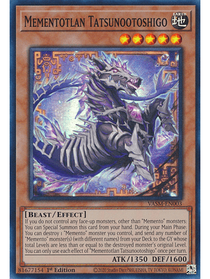 Mementotlan Tatsunootoshigo - VASM-EN003 - Super Rare