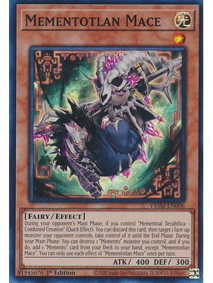 Mementotlan Mace - VASM-EN006 - Super Rare 