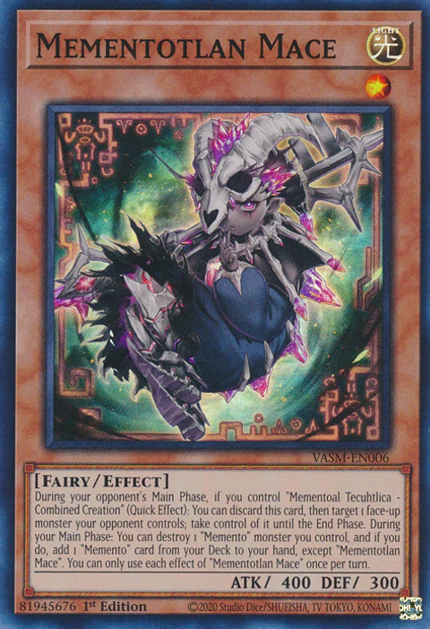 Mementotlan Mace - VASM-EN006 - Super Rare 