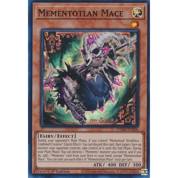 Mementotlan Mace - VASM-EN006 - Super Rare 