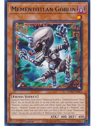 Mementotlan Goblin - VASM-EN007 - Rare