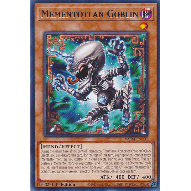 Mementotlan Goblin - VASM-EN007 - Rare