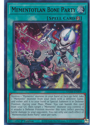 Mementotlan Bone Party - VASM-EN009 - Ultra Rare