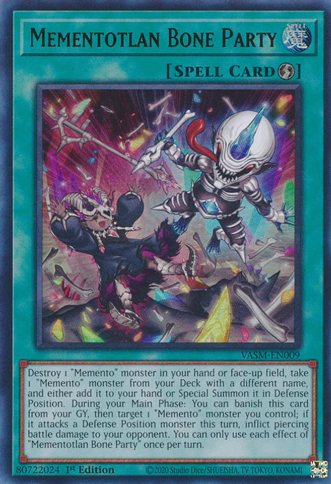 Mementotlan Bone Party - VASM-EN009 - Ultra Rare