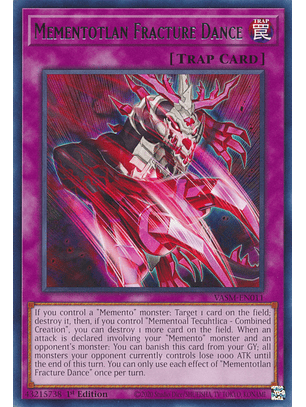 Mementotlan Fracture Dance - VASM-EN011 - Rare