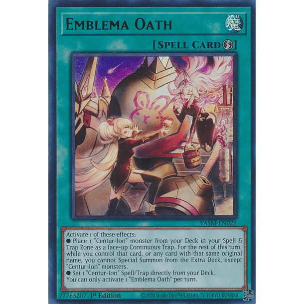 Emblema Oath - VASM-EN021 - Ultra Rare