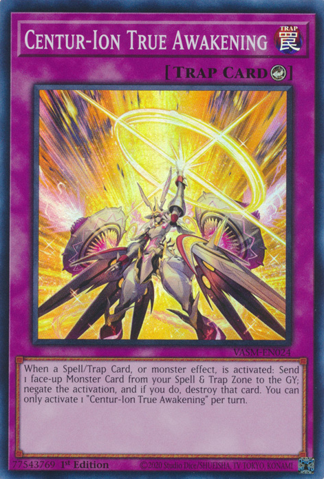 Centur-Ion True Awakening - VASM-EN024 - Super Rare 1