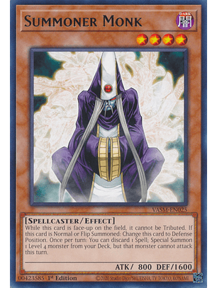 Summoner Monk - VASM-EN025 - Rare