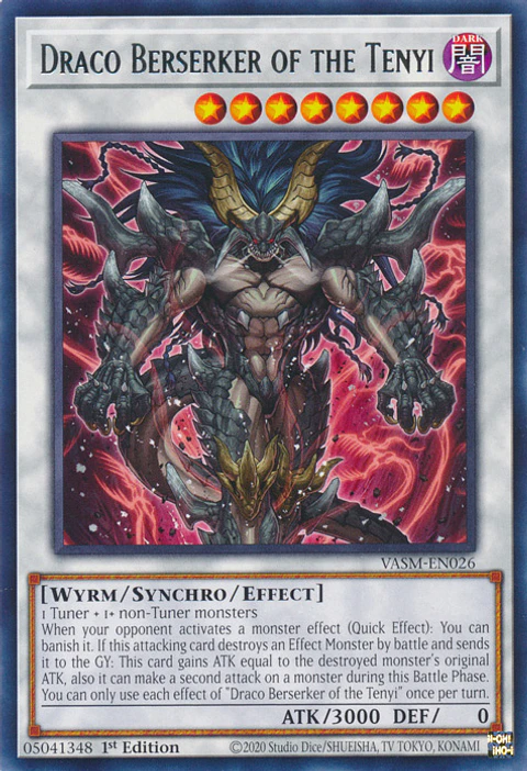 Draco Berserker of the Tenyi - VASM-EN026 - Rare