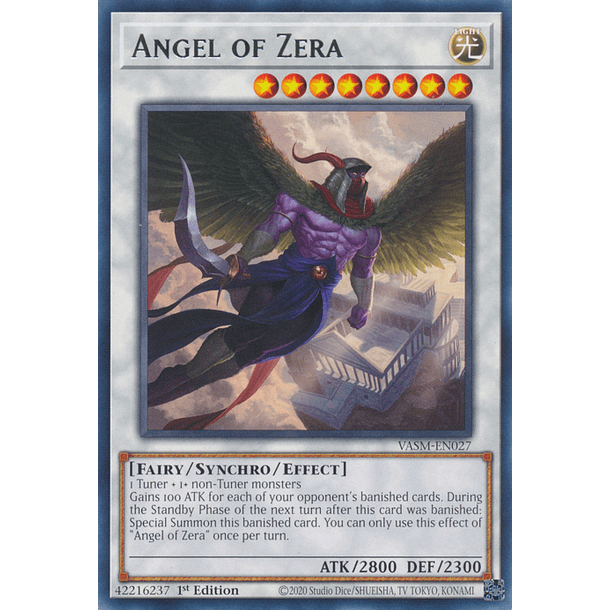 Angel of Zera - VASM-EN027 - Rare 