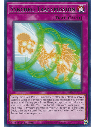 Synchro Transmission - VASM-EN029 - Rare 