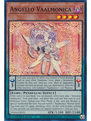 Angello Vaalmonica - VASM-EN031 - Super Rare