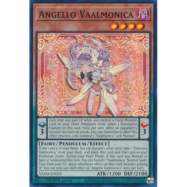 Angello Vaalmonica - VASM-EN031 - Super Rare