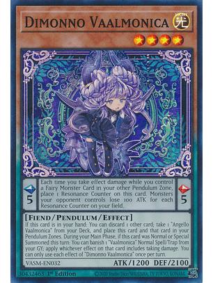 Dimonno Vaalmonica - VASM-EN032 - Super Rare