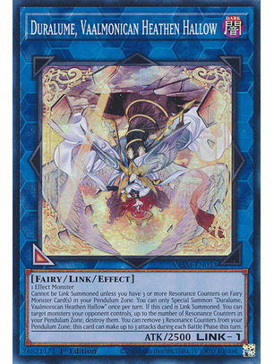 Duralume, Vaalmonican Heathen Hallow - VASM-EN033 - Super Rare 