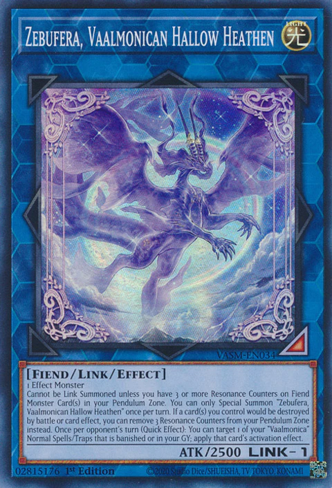 Zebufera, Vaalmonican Hallow Heathen - VASM-EN034 - Super Rare
