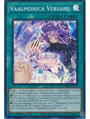 Vaalmonica Versare - VASM-EN037 - Super Rare 
