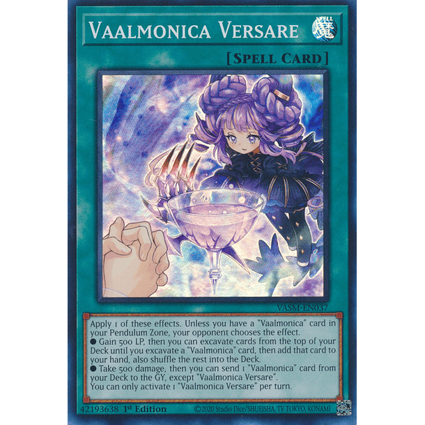Vaalmonica Versare - VASM-EN037 - Super Rare 