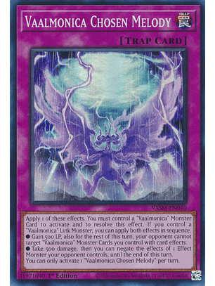 Vaalmonica Chosen Melody - VASM-EN040 - Super Rare 